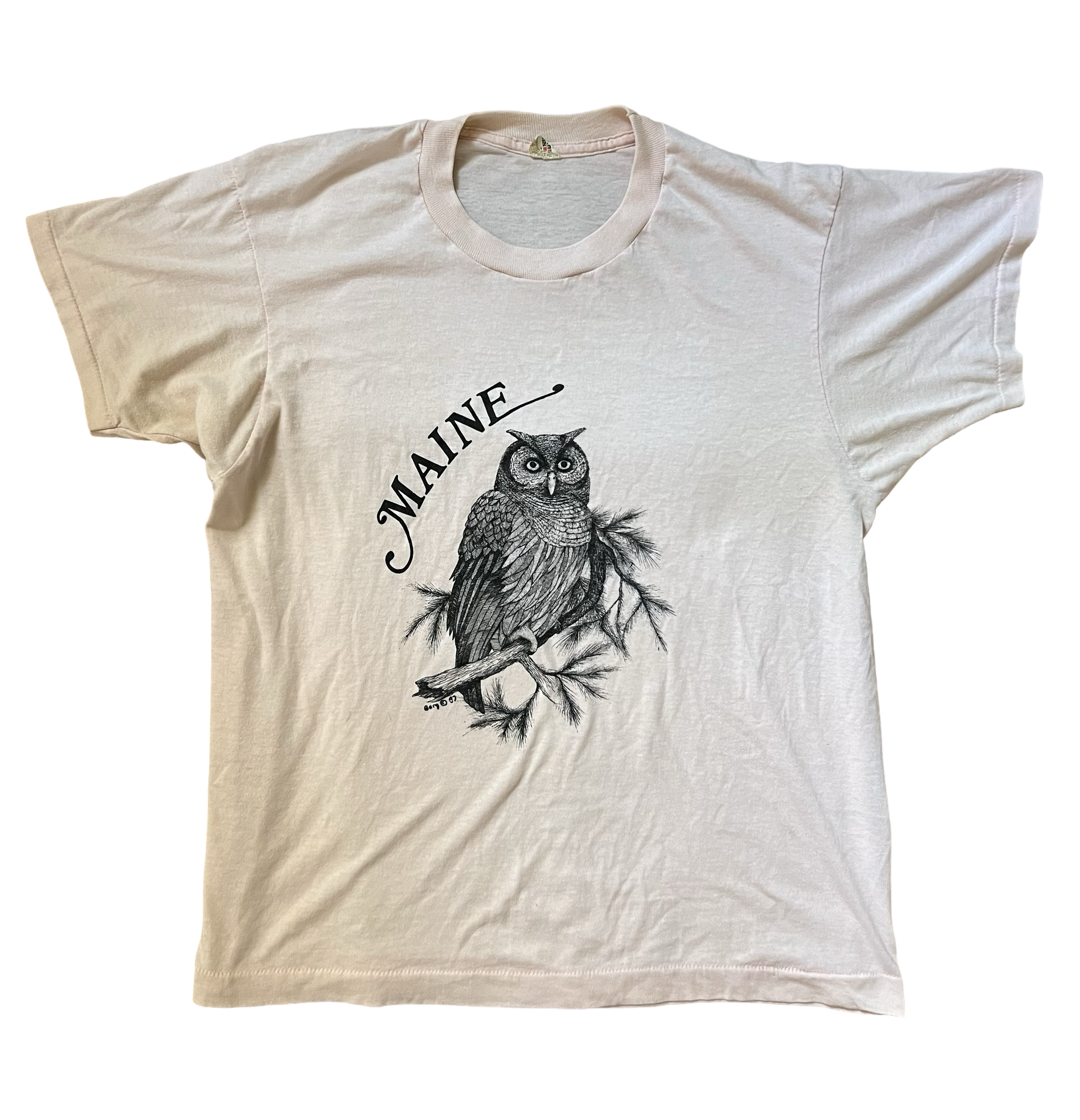 80s Maine Owl Tee