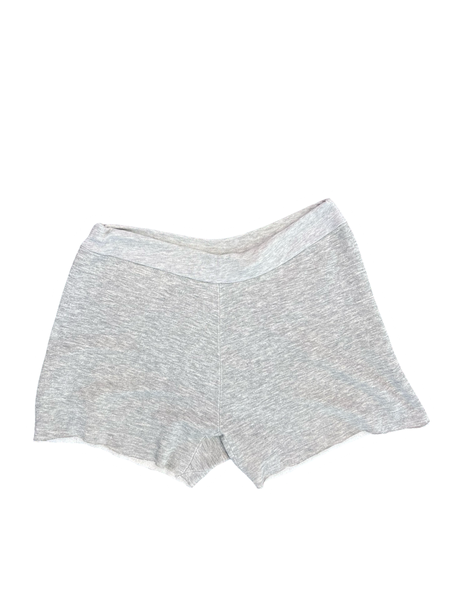 Cutoff Grey Sweat Shorts